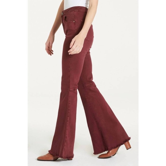 Dear John Denim Vivian Super Flair in Rust - Picture 3 of 12